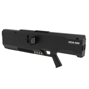It interferes with and counter - acts drones by emitting electromagnetic waves of specific frequency bands, thus blocking the communication or navigation links of drones and quickly achieving the evacuation or forced landing of the targets.
