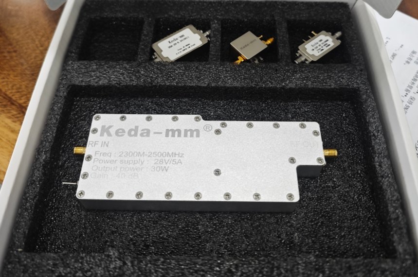 Keda - mm RF power amplifier module for drone jammer development