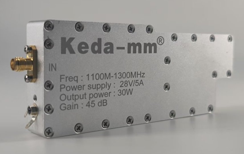 Módulo antidrones "Keda - mm" con chip de GaN y especificaciones clave