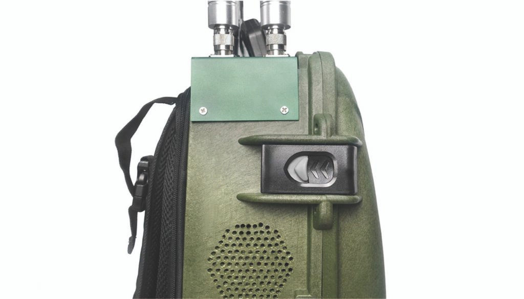 Details Display of Drone - Jamming Backpack