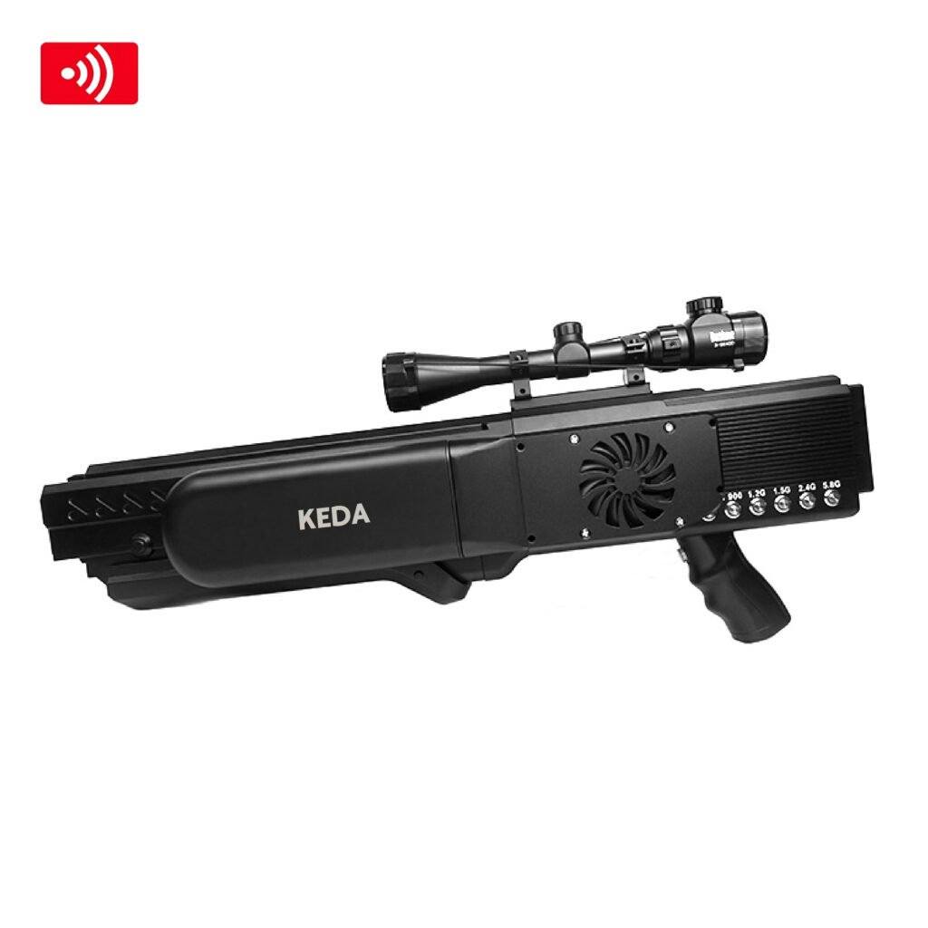 Powerful KEDA Drone Jammer Rifle for Strong Disruption